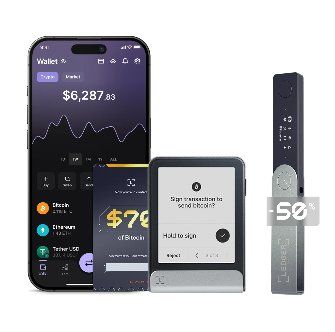 Hardware wallet devices